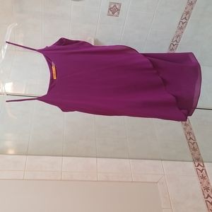 ALICE  AND OLIVIA purple sleeveless dress size L